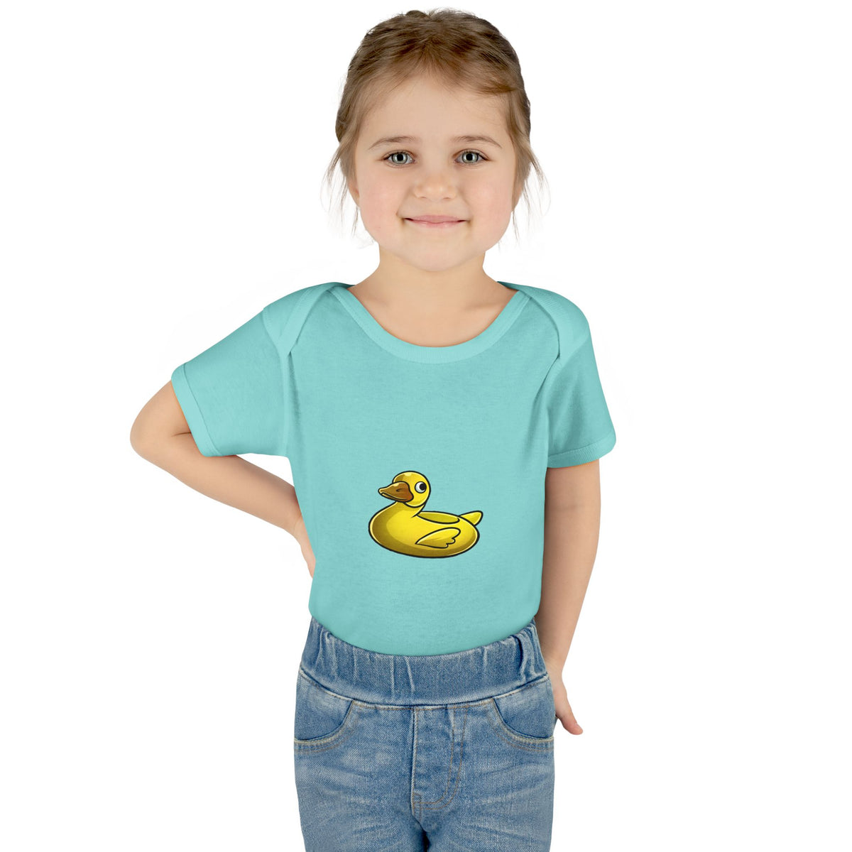 Duck - Infant Baby Rib Bodysuit