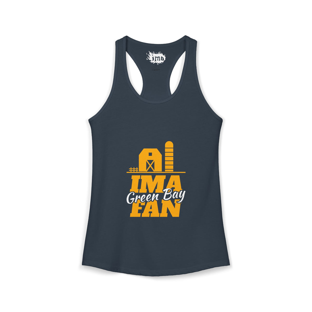 IMA Fan Green Bay - Women's Racerback Tank