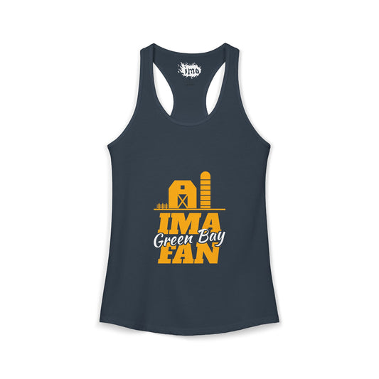 IMA Fan Green Bay - Women's Racerback Tank