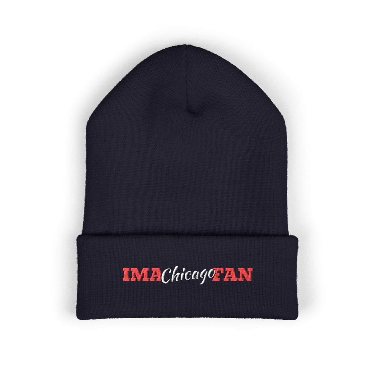 IMA Fan Chicago - Embroidered Cuffed Beanie