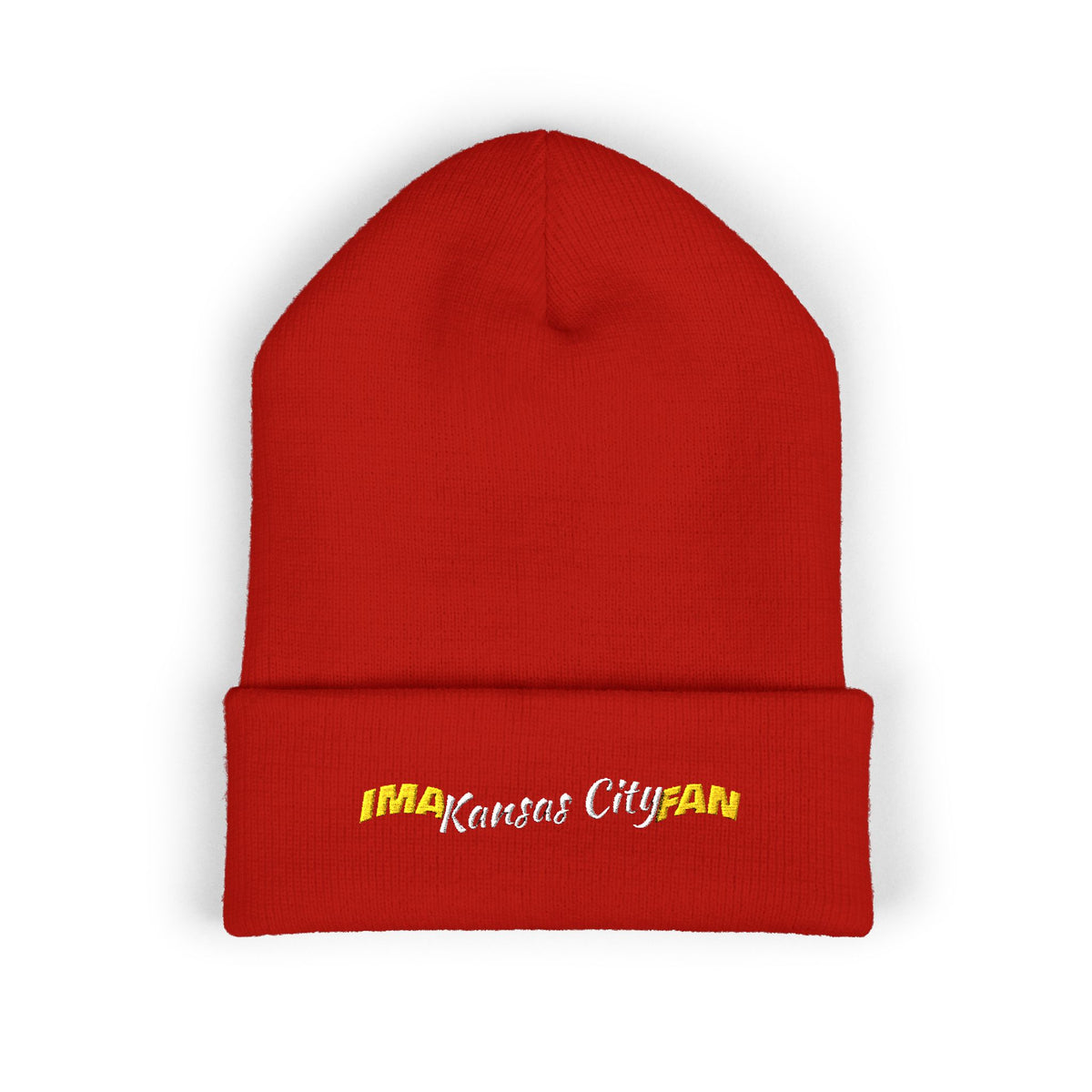 IMA Fan Kansas City - Embroidered Cuffed Beanie
