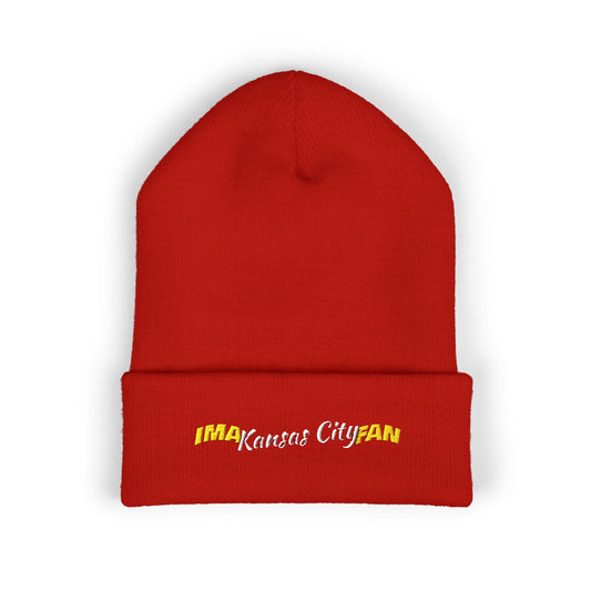 IMA Fan Kansas City - Embroidered Cuffed Beanie