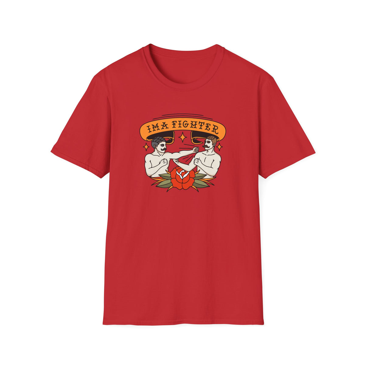 Fighter 2 - Unisex Softstyle T-Shirt