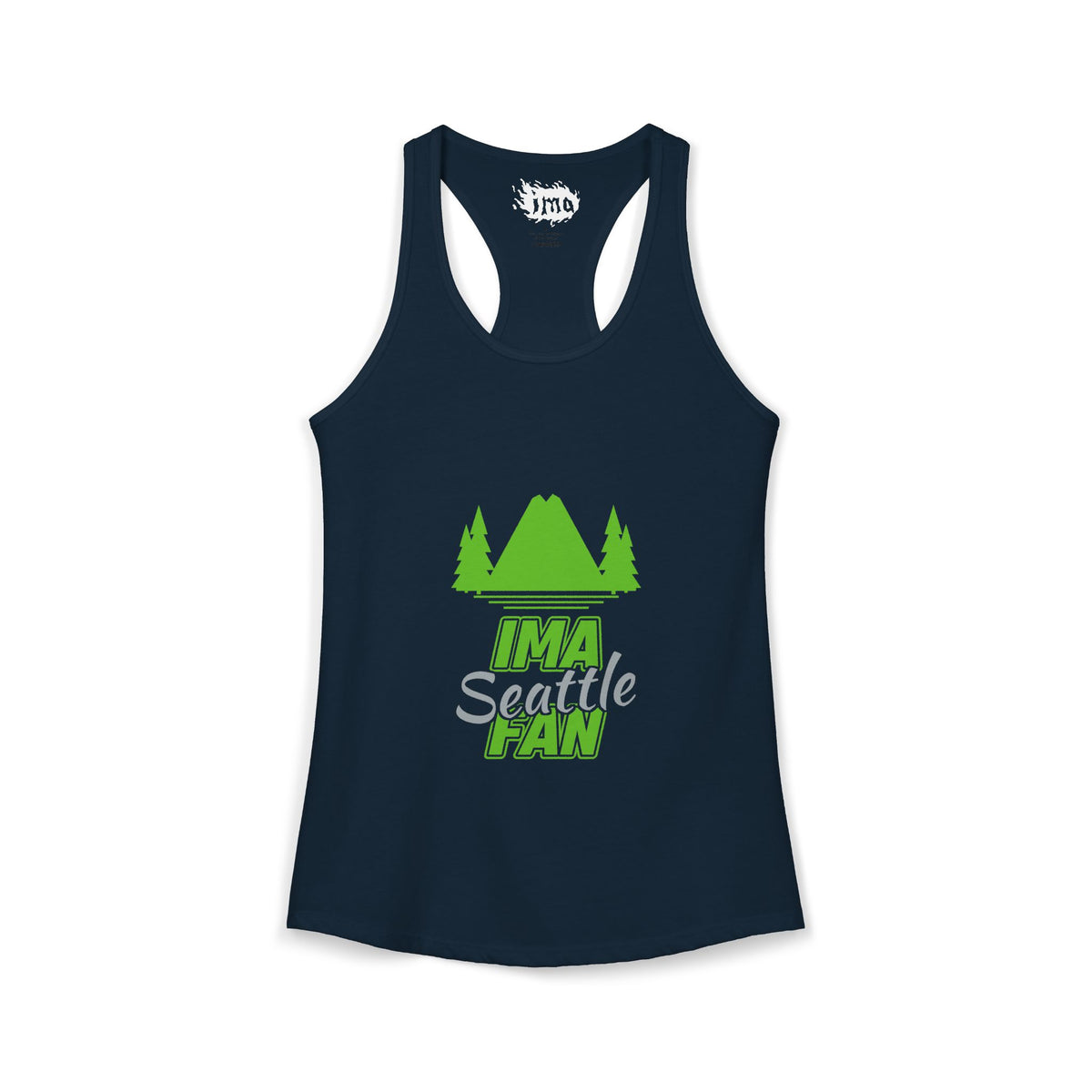 IMA Fan Seattle - Women's Racerback Tank