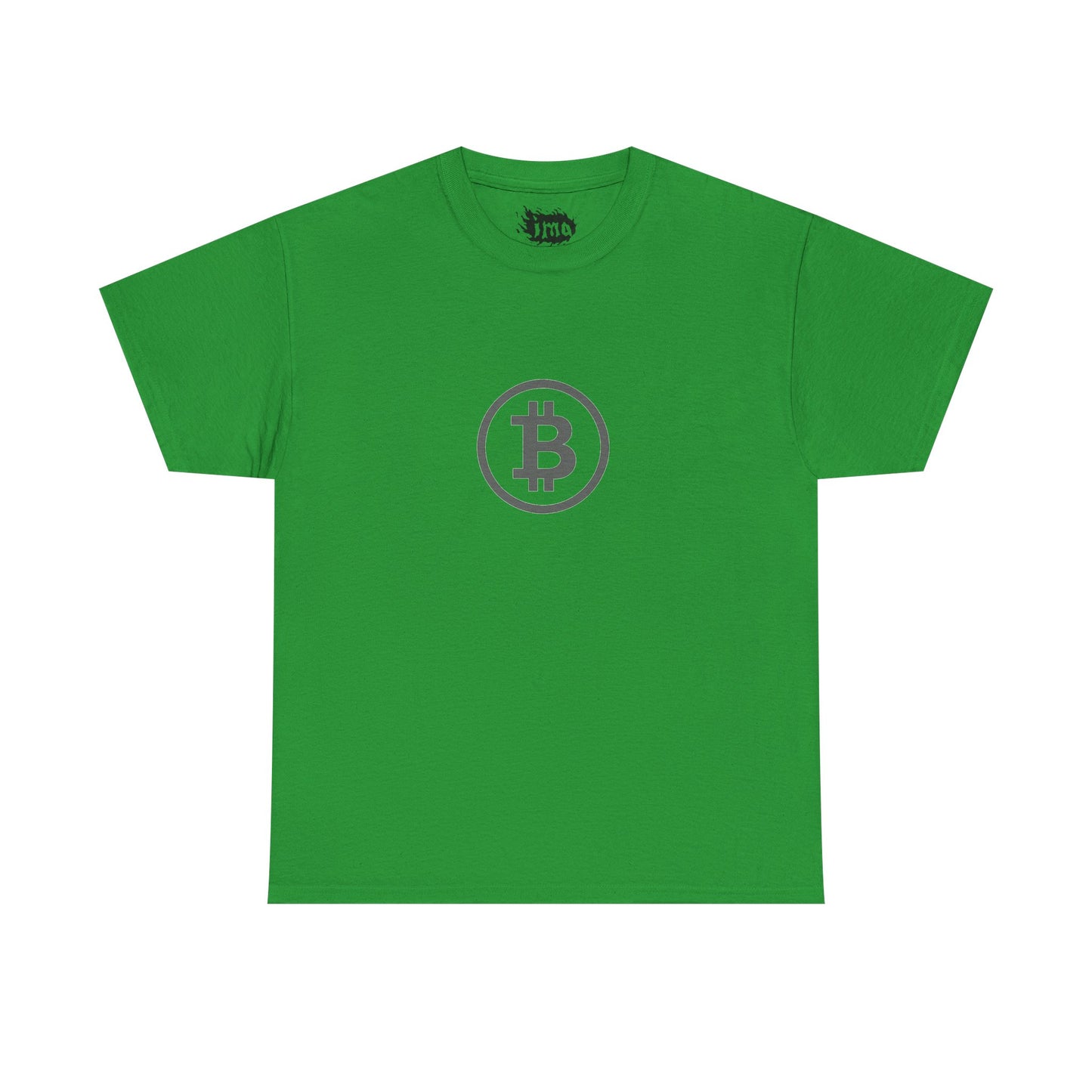 CRYPT-o-KEEPER - BTC - Unisex Heavy Cotton Tee with Minimalist Design - Perfect for Everyday Wear