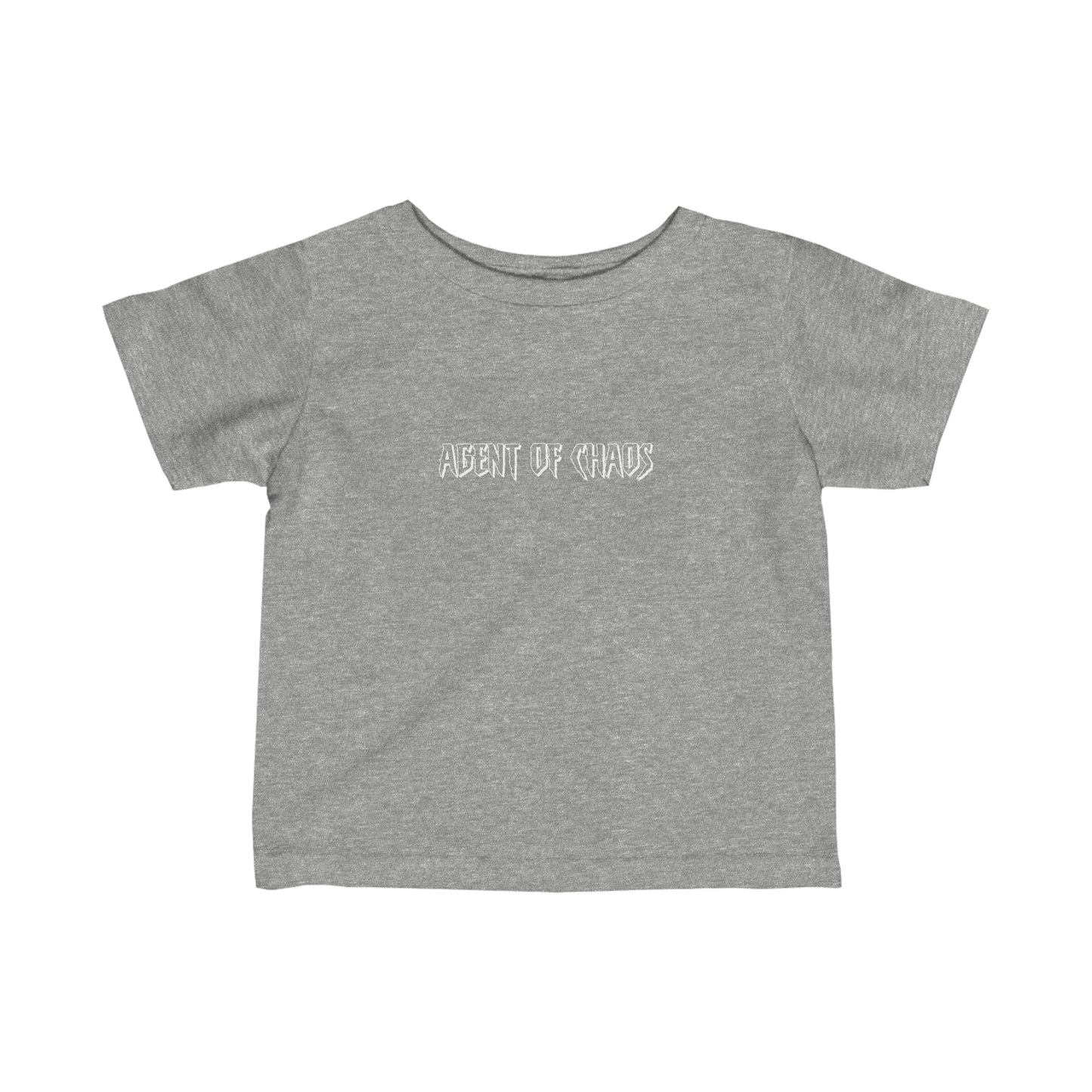 Agent of Chaos - wht - txt - Infant Fine Jersey Tee