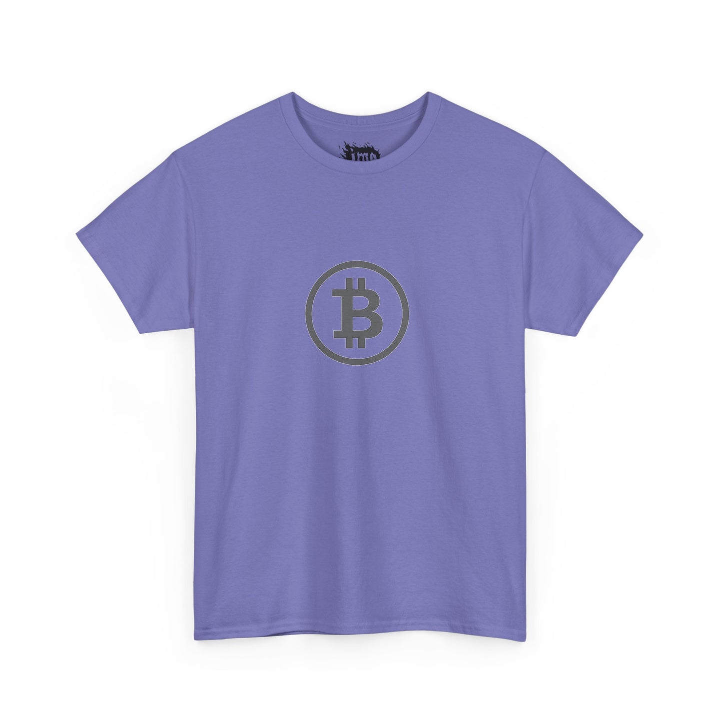 CRYPT-o-KEEPER - BTC - Unisex Heavy Cotton Tee with Minimalist Design - Perfect for Everyday Wear