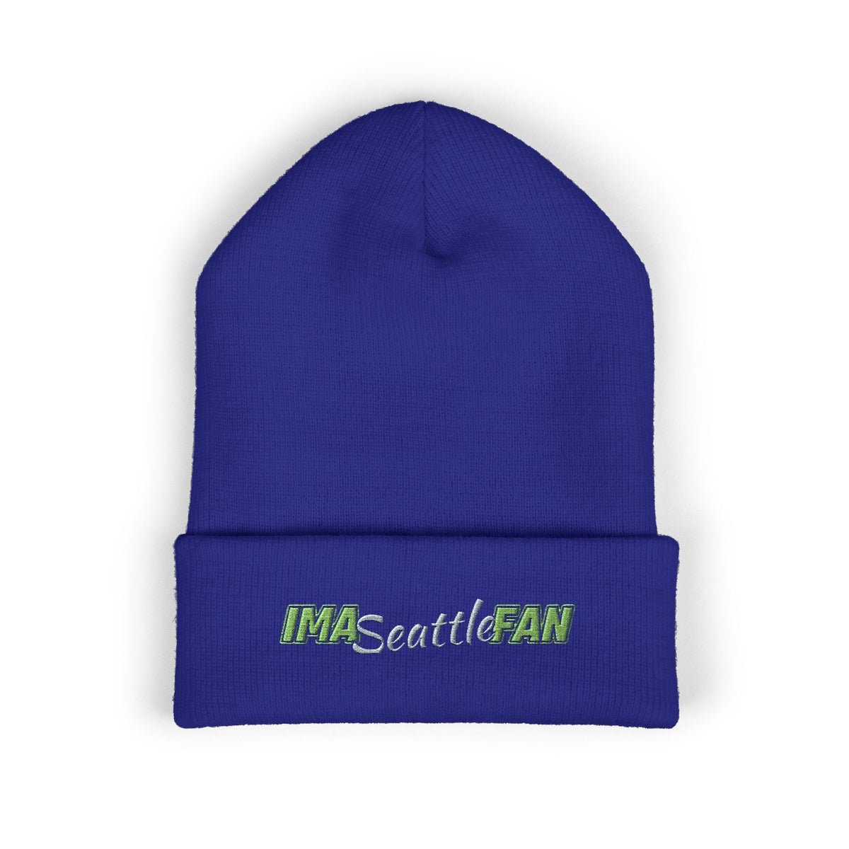 IMA Fan Seattle - Embroidered Cuffed Beanie