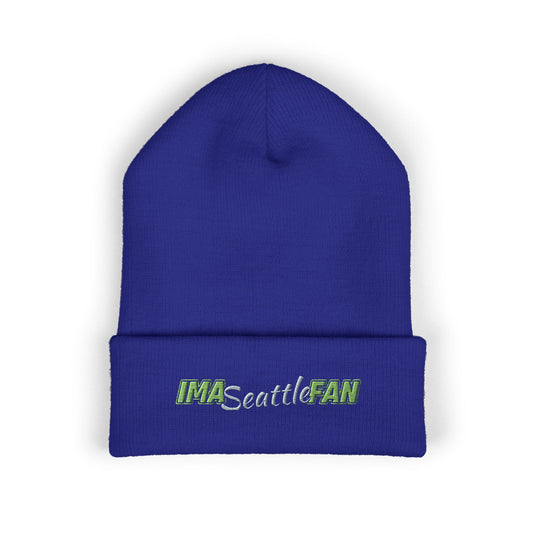 IMA Fan Seattle - Embroidered Cuffed Beanie