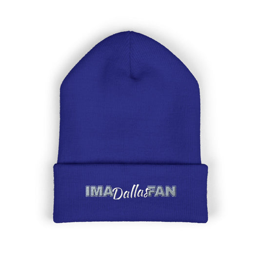 IMA Fan Dallas - Embroidered Cuffed Beanie