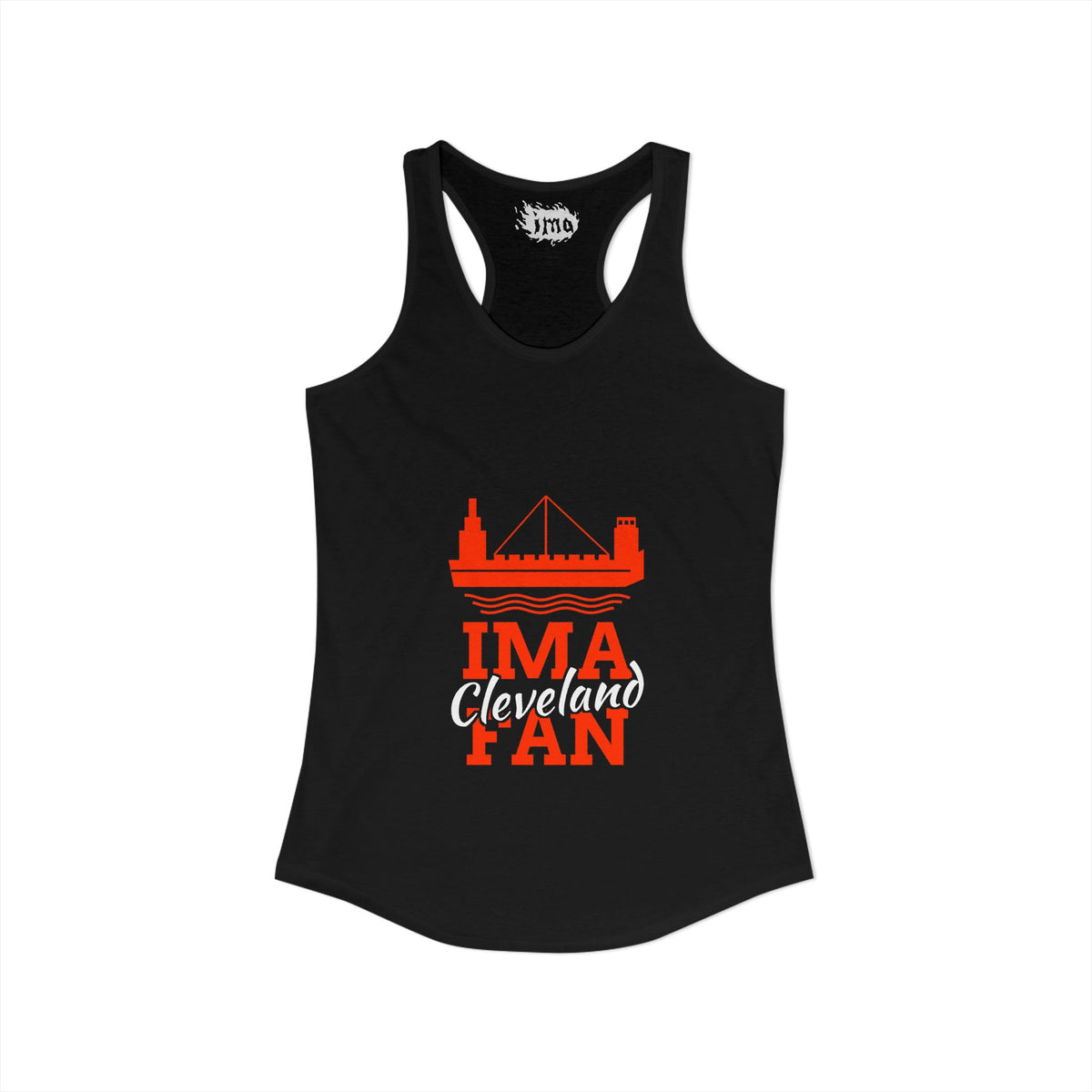 IMA Fan Cleveland - Women's Racerback Tank