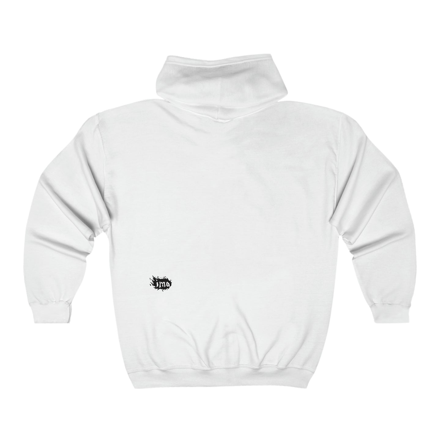 Snowboarder - blk - Unisex Heavy Blend™ Full Zip Hooded Sweatshirt