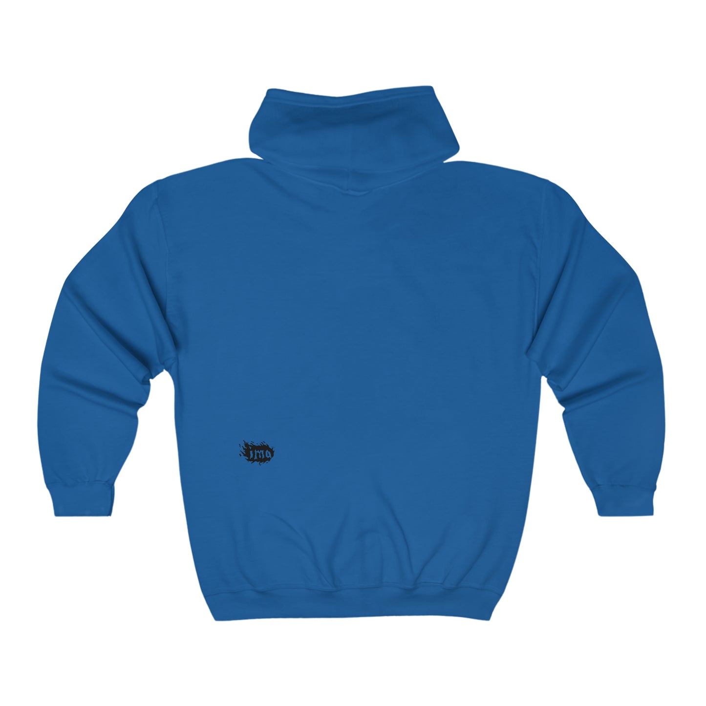 Snowboarder - blk - Unisex Heavy Blend™ Full Zip Hooded Sweatshirt