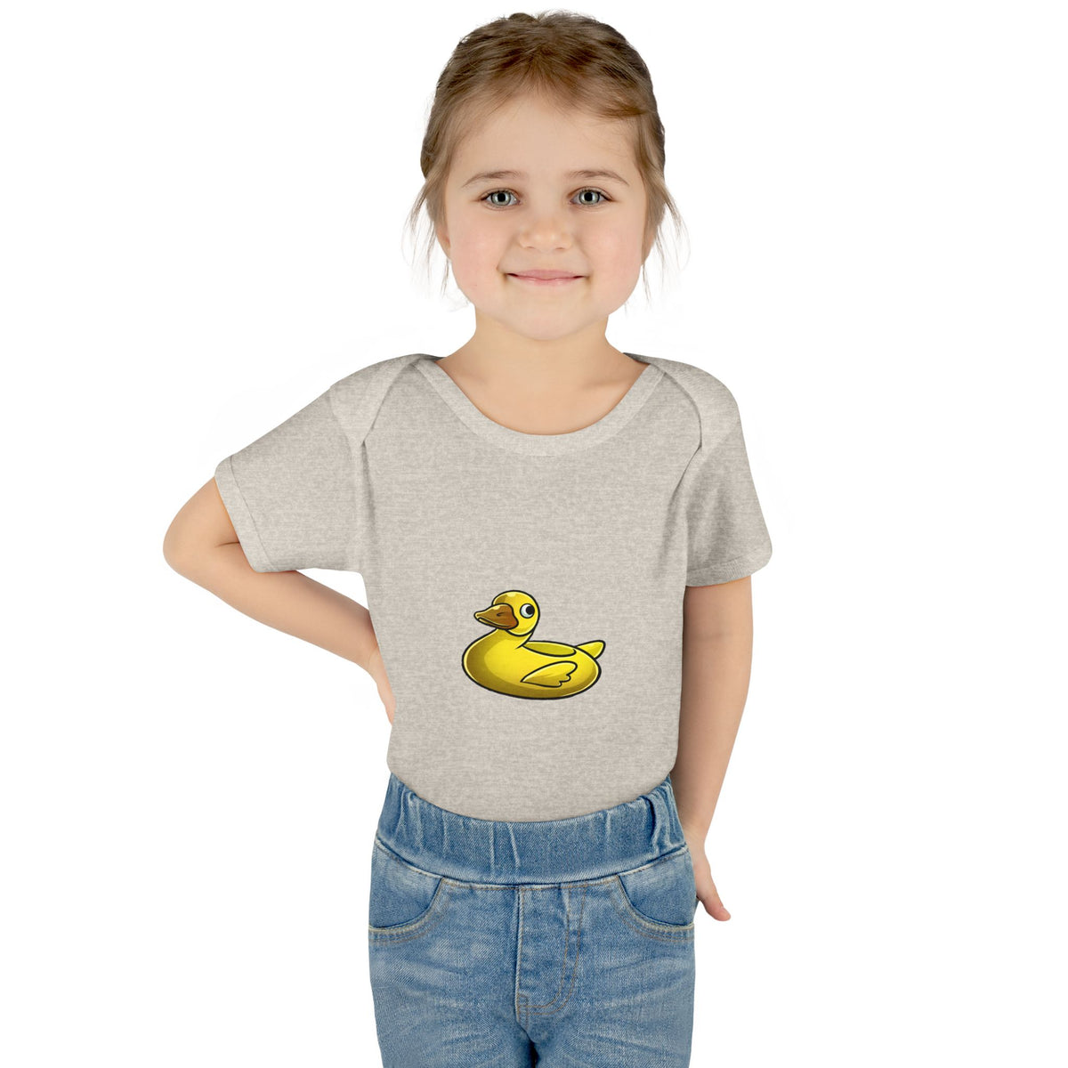 Duck - Infant Baby Rib Bodysuit