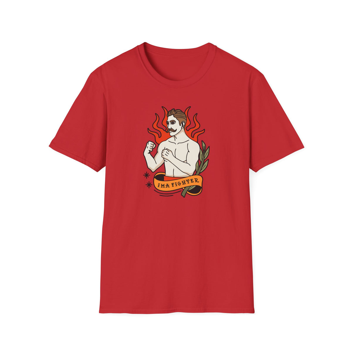 Fighter 1 - Unisex Softstyle T-Shirt