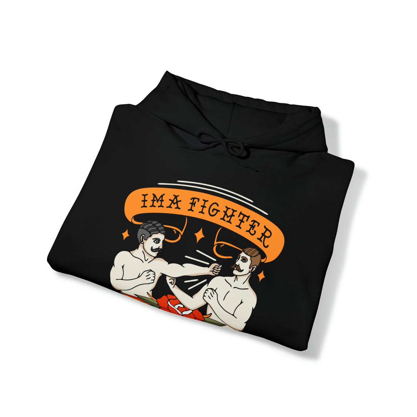 Fighter 2 - Bare knuckle - Unisex Heavy Blend™ Hooded Sweatshirt